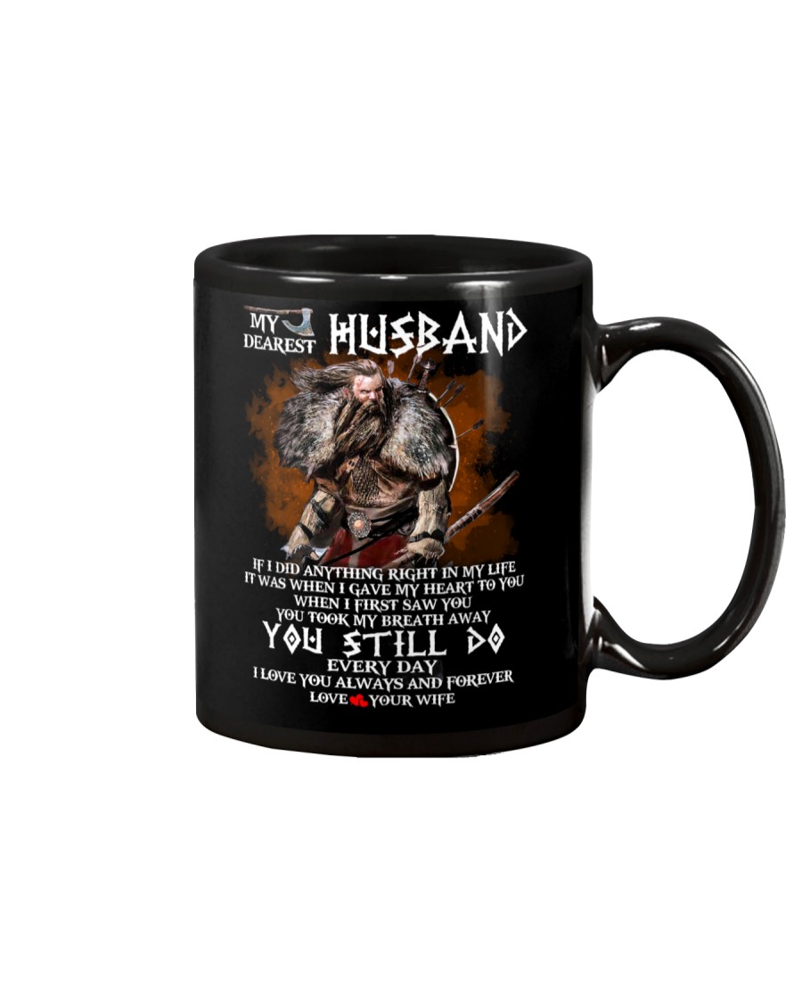Viking Husband I Love You Always And Forever Mug