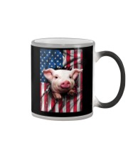 American Flag Pig Color Changing Mug thumbnail