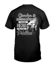 Grandpa Hero Granddaughter Princess Classic T-Shirt tile