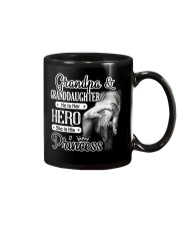 Grandpa Hero Granddaughter Princess Mug tile