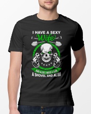 I have a sexy wife Classic T-Shirt lifestyle-mens-crewneck-front-13