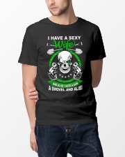 I have a sexy wife Classic T-Shirt lifestyle-mens-crewneck-front-14