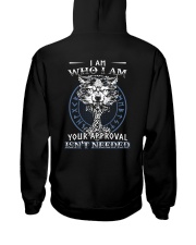 I Am Who I Am Yourr Approval Isn't Needed Viking Hooded Sweatshirt thumbnail