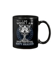 I Am Who I Am Yourr Approval Isn't Needed Viking Mug thumbnail