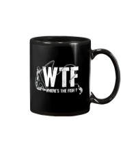 Fishing WTF funny saying Mug tile