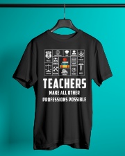 Teachers make Classic T-Shirt lifestyle-mens-crewneck-front-3
