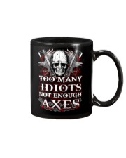 Too Many Idiots Not Enough Axes Viking Mug thumbnail