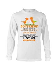 Dinosaur Boyfriend Love Made Us Forever Together Long Sleeve Tee thumbnail