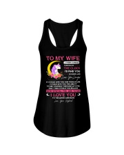 Unicorn Wife Clock Ability Moon Ladies Flowy Tank tile