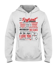 Family Boyfriend Destiny Clock Moon Hooded Sweatshirt thumbnail