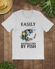 Easily distracted by Fish Classic T-Shirt lifestyle-mens-crewneck-front-18