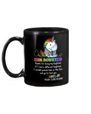Unicorn Thanks For Being My Boyfriend Mug back