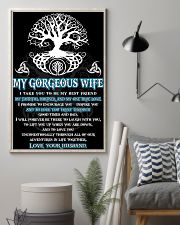 Faithful Partner True Love Wife Viking Poster 11x17 Poster lifestyle-poster-1