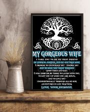 Faithful Partner True Love Wife Viking Poster 11x17 Poster lifestyle-poster-3