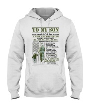 Veteran The Bond Between Son Mom Hooded Sweatshirt thumbnail