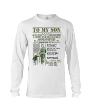 Veteran The Bond Between Son Mom Long Sleeve Tee thumbnail