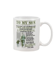 Veteran The Bond Between Son Mom Mug front