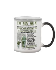 Veteran The Bond Between Son Mom Color Changing Mug thumbnail