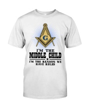Freemason The Child Rules Classic T-Shirt thumbnail