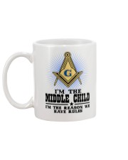 Freemason The Child Rules Mug back