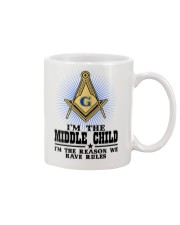 Freemason The Child Rules Mug front