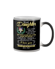 Freemason Daughter Dad Made Me Proud Color Changing Mug thumbnail