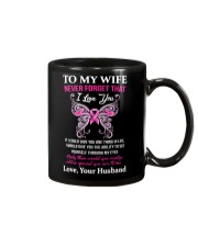 Breast Cancer To My Wife Mug Mug front