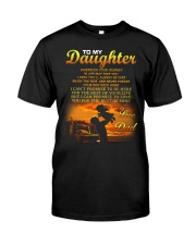 Trucker to my daughter mug Classic T-Shirt thumbnail