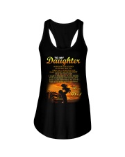 Trucker to my daughter mug Ladies Flowy Tank thumbnail