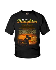 Trucker to my daughter mug Youth T-Shirt thumbnail