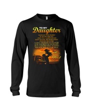 Trucker to my daughter mug Long Sleeve Tee thumbnail