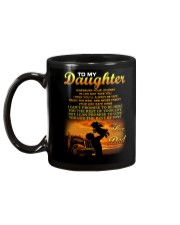Trucker to my daughter mug Mug back
