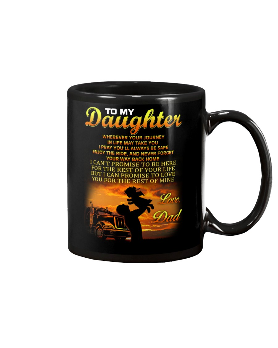 Trucker to my daughter mug Mug