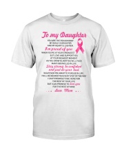 Reason My Smile Brighter Daughter Breast Cancer Classic T-Shirt thumbnail