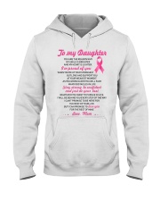 Reason My Smile Brighter Daughter Breast Cancer Hooded Sweatshirt thumbnail