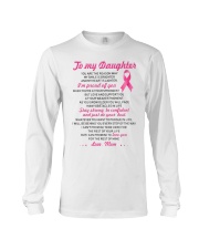 Reason My Smile Brighter Daughter Breast Cancer Long Sleeve Tee thumbnail