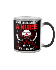 This Nurse Loves Fishing Color Changing Mug thumbnail