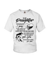 Fishing Daughter Mom Love you for the rest of mine Youth T-Shirt thumbnail