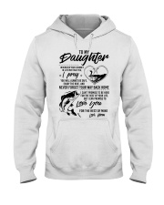 Fishing Daughter Mom Love you for the rest of mine Hooded Sweatshirt thumbnail