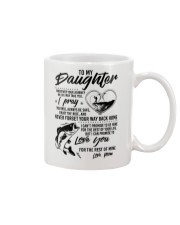 Fishing Daughter Mom Love you for the rest of mine Mug front