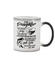 Fishing Daughter Mom Love you for the rest of mine Color Changing Mug thumbnail