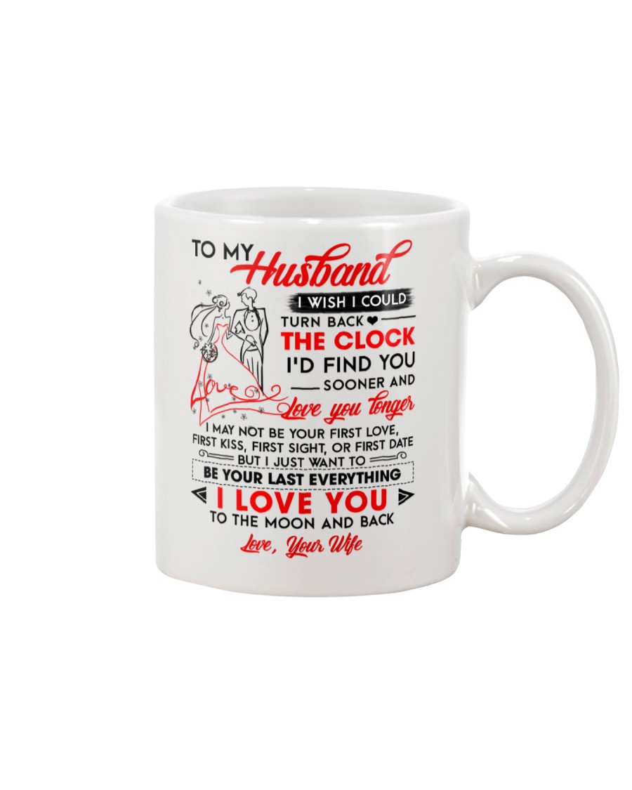 Family Husband Clock Everything Moon Mug