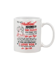 Family Husband Clock Everything Moon Mug front