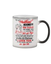 Family Husband Clock Everything Moon Color Changing Mug thumbnail