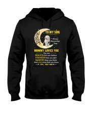 Old English Sheepdog Son Mom Mommy Loves You Hooded Sweatshirt thumbnail
