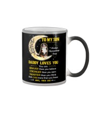 Bernese Mountain Dog Son Dad Daddy Loves You Color Changing Mug thumbnail