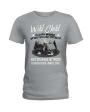 CAMPING Wild child Ladies T-Shirt thumbnail