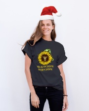 You Are My Sunshine Cow Loving T-shirt Classic T-Shirt lifestyle-holiday-crewneck-front-1
