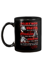 Wolf To My Son Dad Mug back