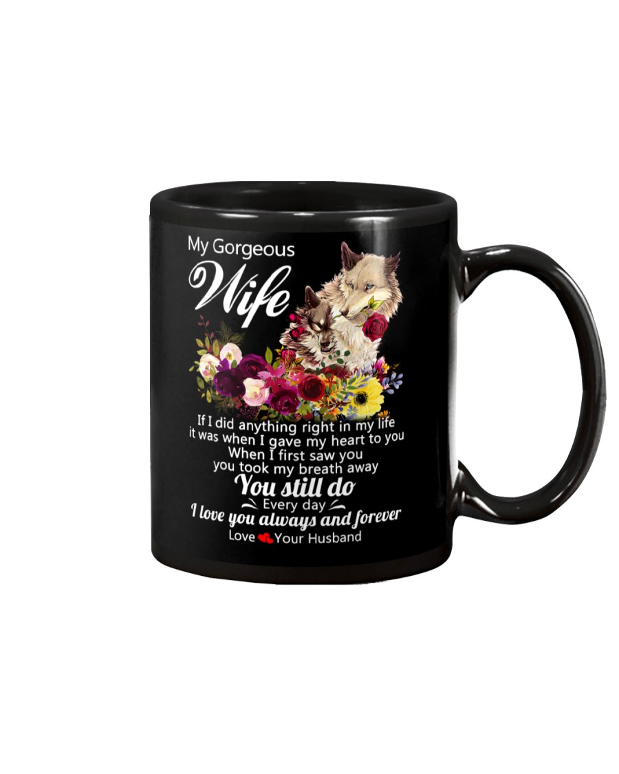 Wolf Wife I Love You Always And Forever Mug